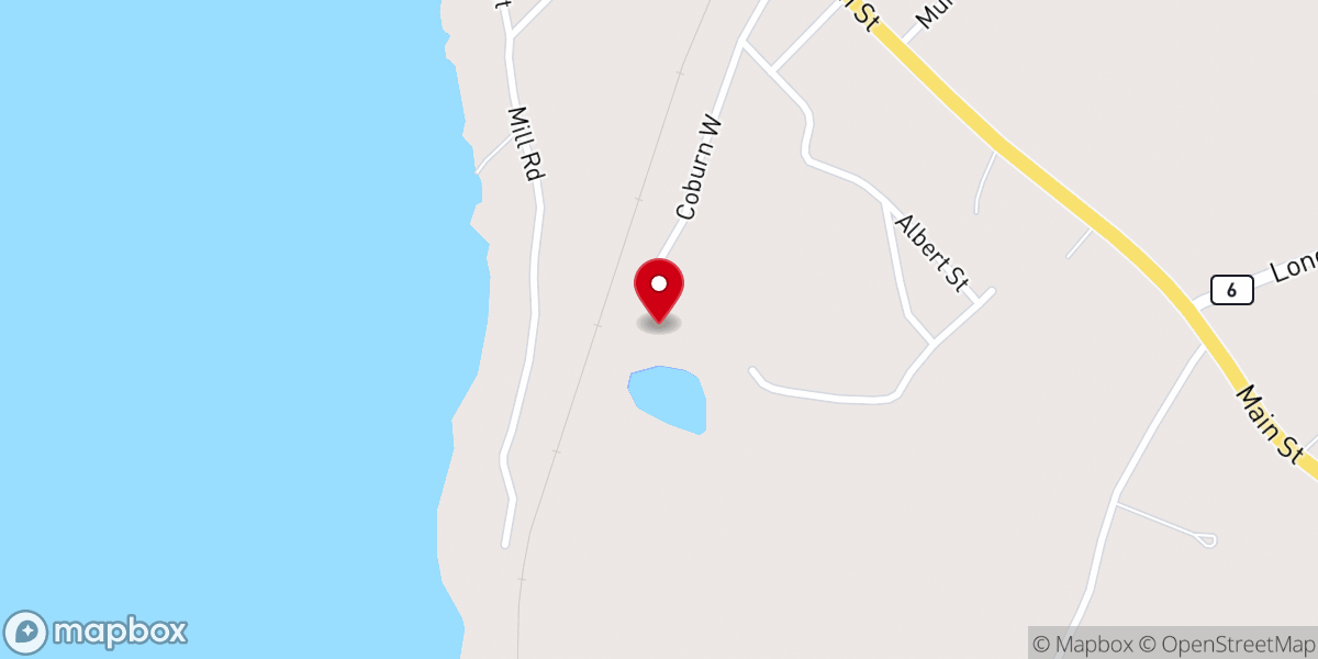 Map showing location of Big Wood Community Church