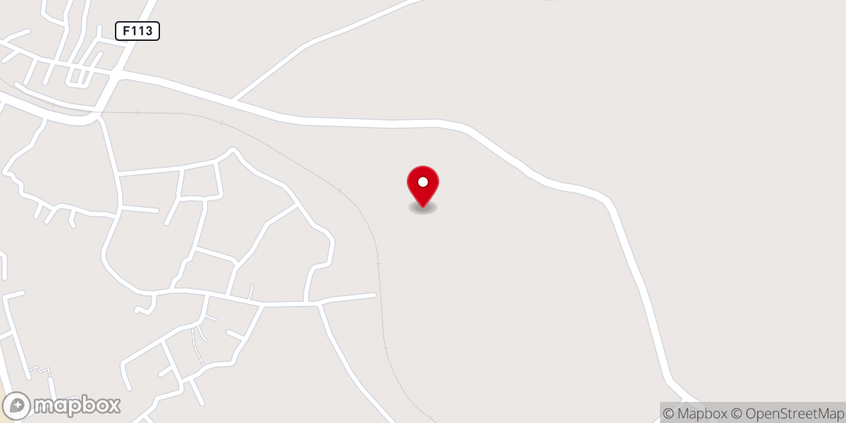 Map showing location of St Peter's Catholic Church