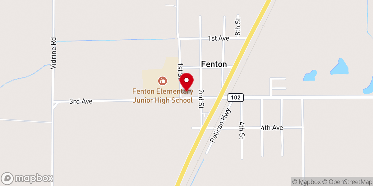 Map showing location of Saint Charles Borromeo Catholic Church