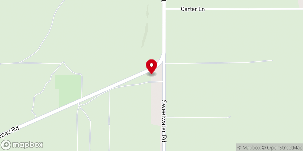 Map showing location of St John the Baptist Mission Catholic Church