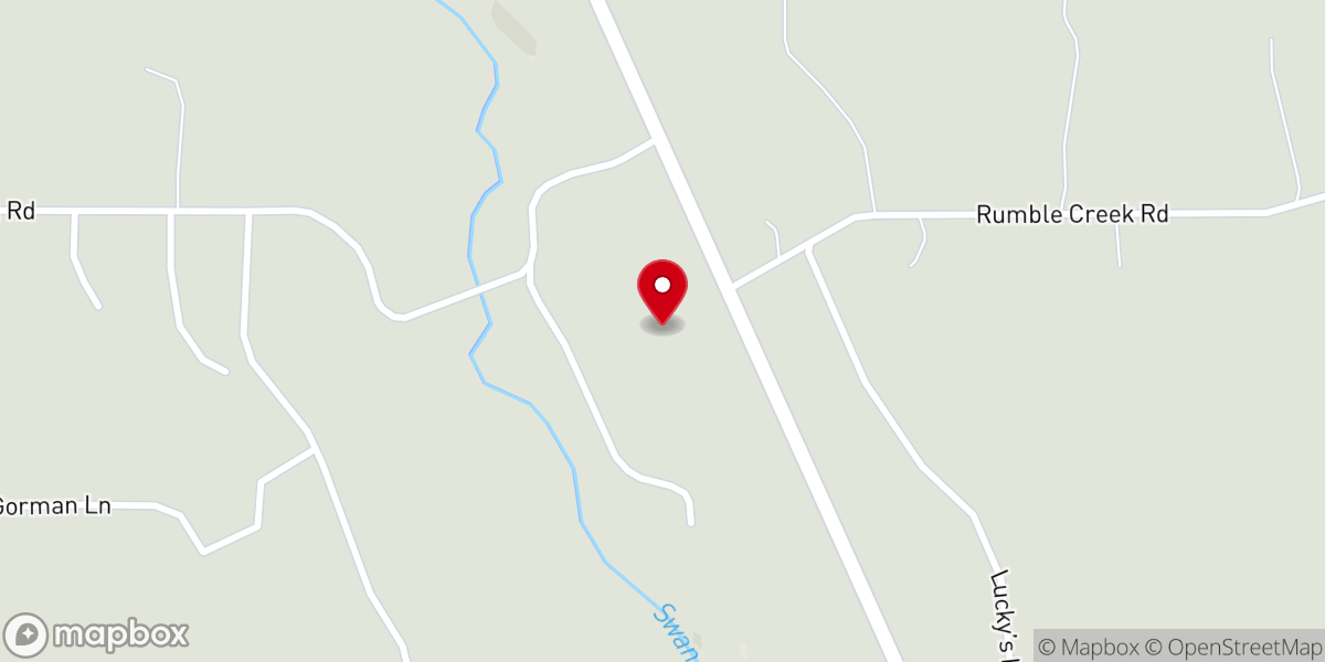 Map showing location of Condon Community Church