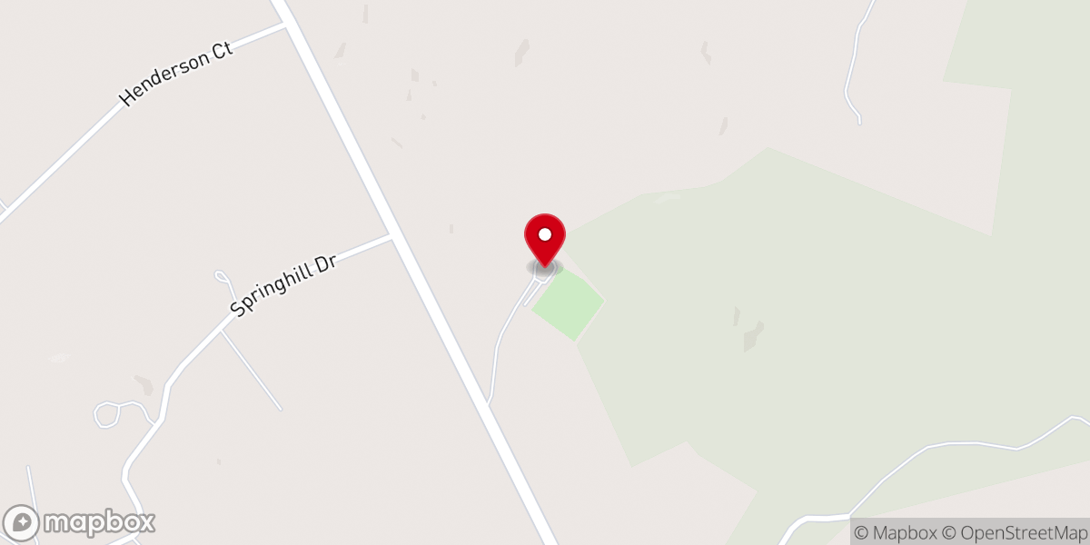 Map showing location of New Enoree Church Baptist Church