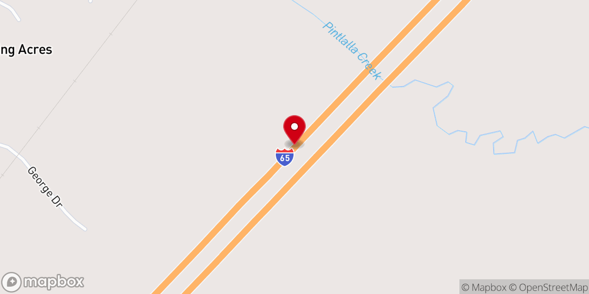Map showing location of Jehovah-jireh Baptist Church