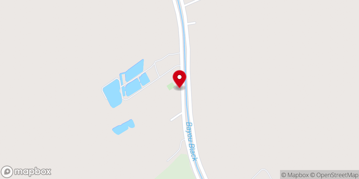 Map showing location of Gibson Baptist Church