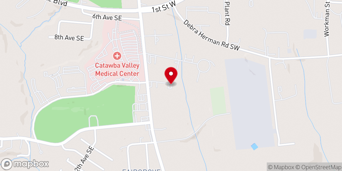 Map showing location of Fairgrove KinderCare