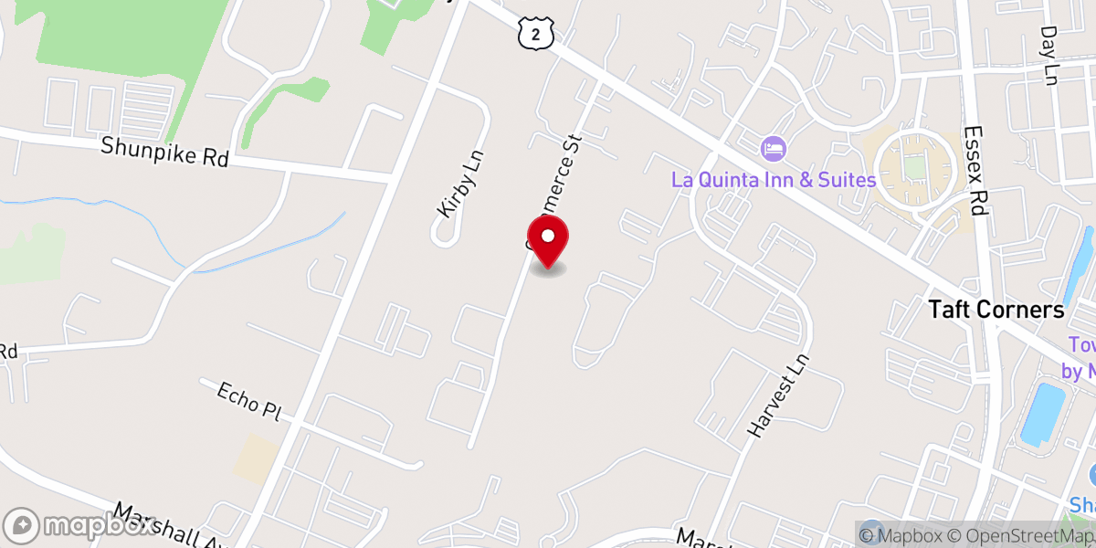 Map showing location of Crosspoint Church