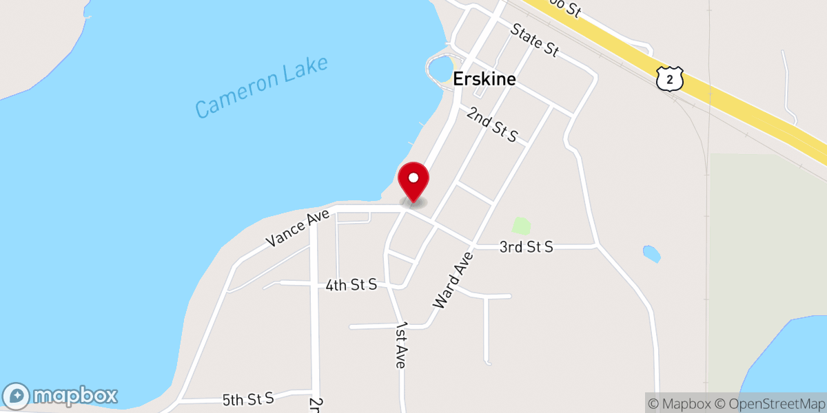 Map showing location of North American Lutheran Church