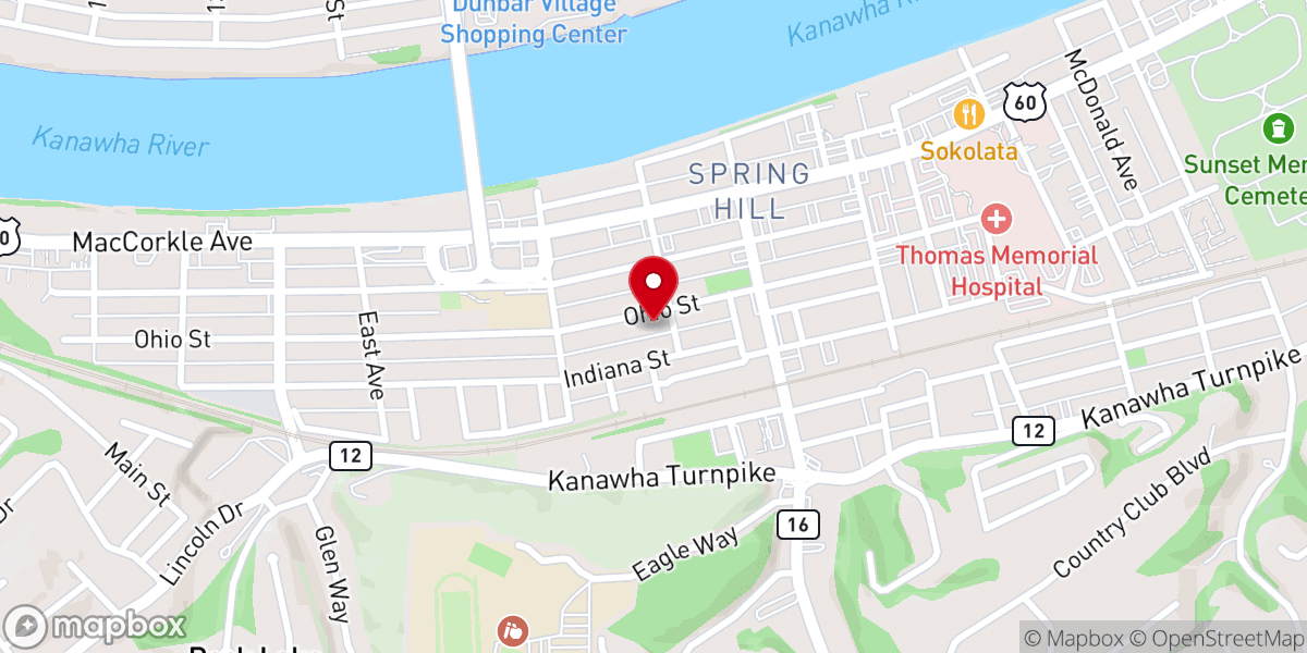 Map showing location of Southwest Church of God