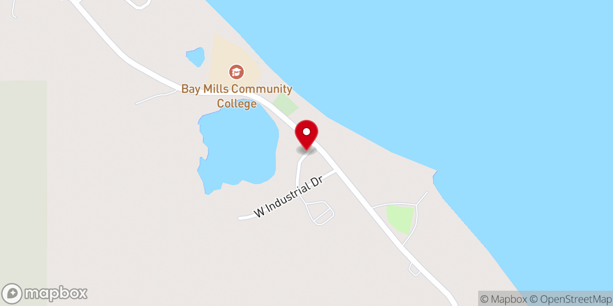 Map showing location of Indian Mission Church