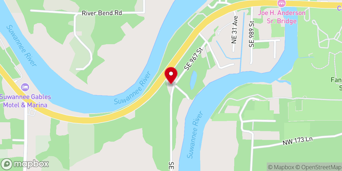 Map showing location of Eagle Rock Church