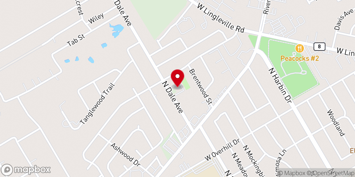 Map showing location of The Church of Jesus Christ of Latter-day Saints