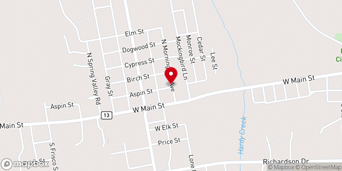 Map showing location of Saint Judes Catholic Church