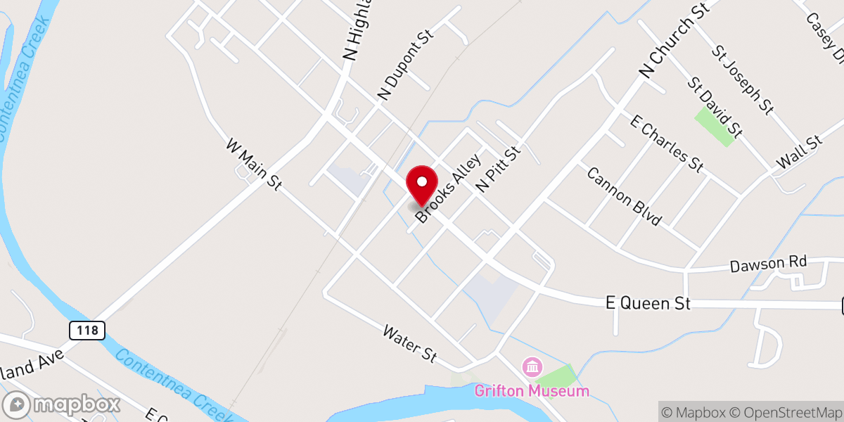 Map showing location of Freedom & Deliverance Church