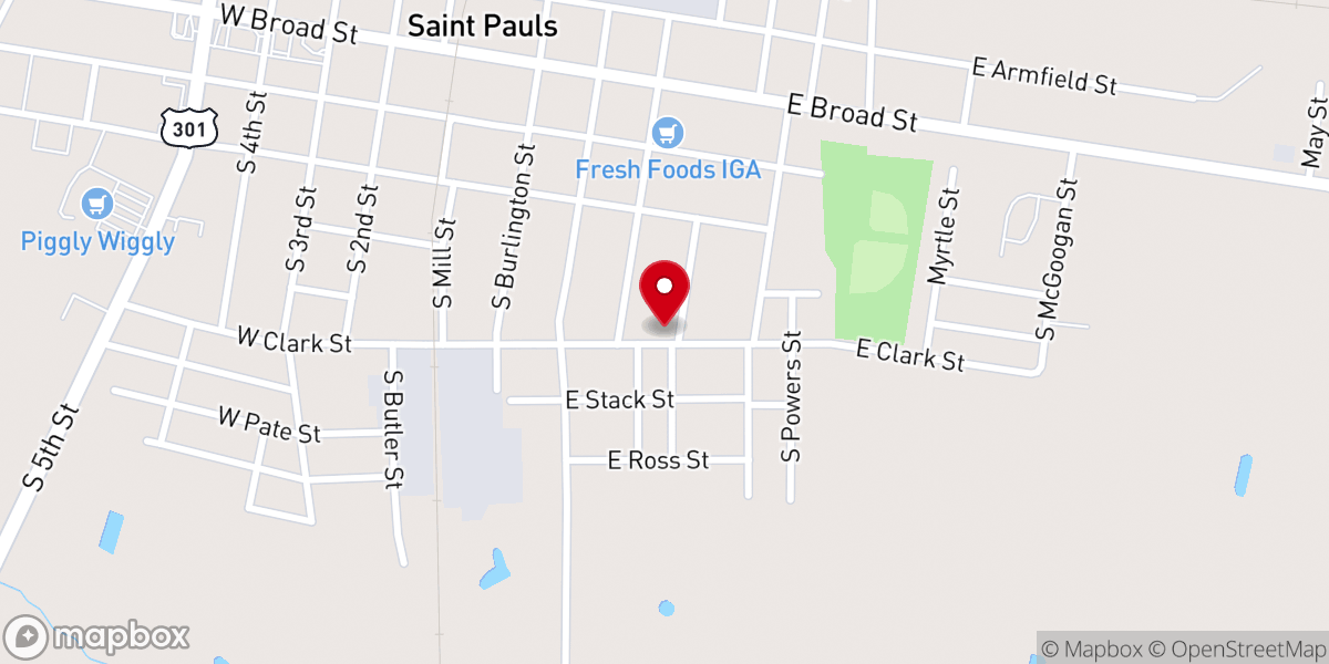 Map showing location of Iglesia Adventista del Septimo Dia de Saint Pauls
