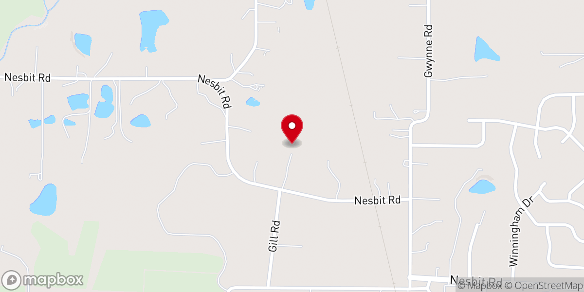 Map showing location of St Michael's Community House