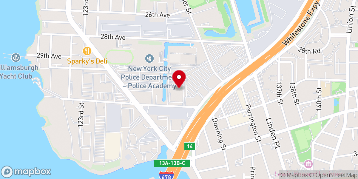 Map showing location of Korea Taekwondo - KTKD Flushing