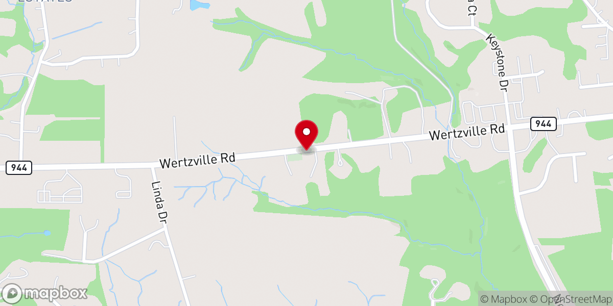 Map showing location of Youngs Church