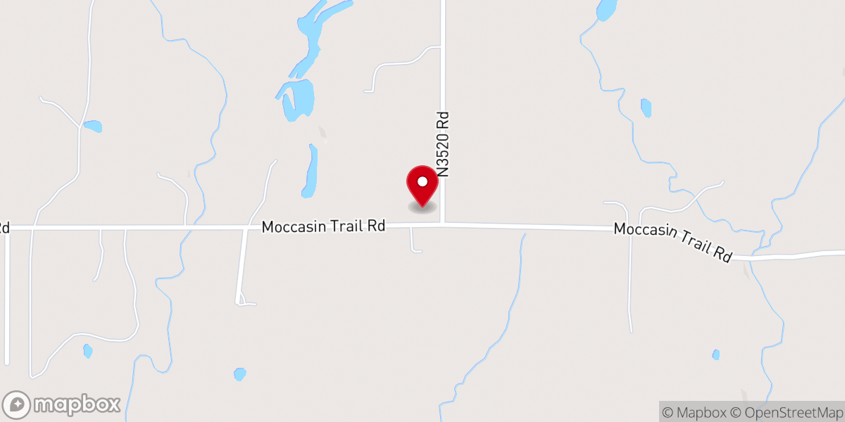 Map showing location of Pleasant Home Baptist Church