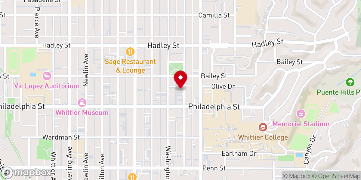 Map showing location of Disciple Church