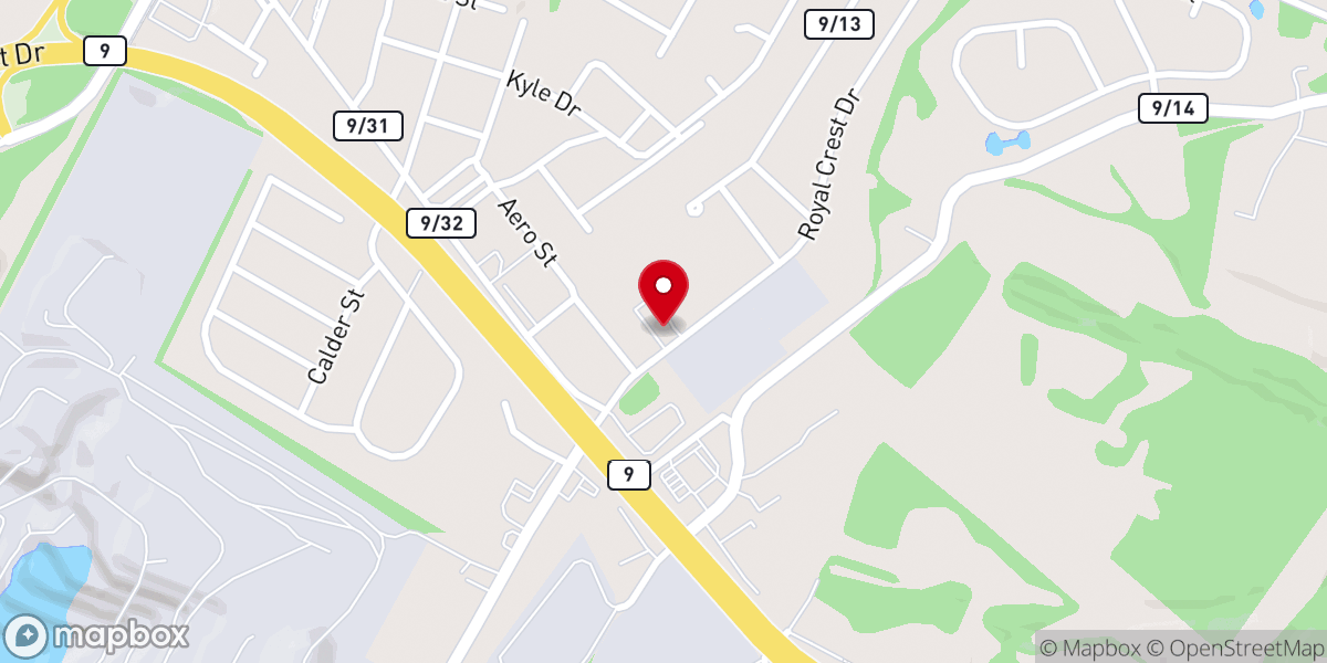 Map showing location of Hope City Church WV