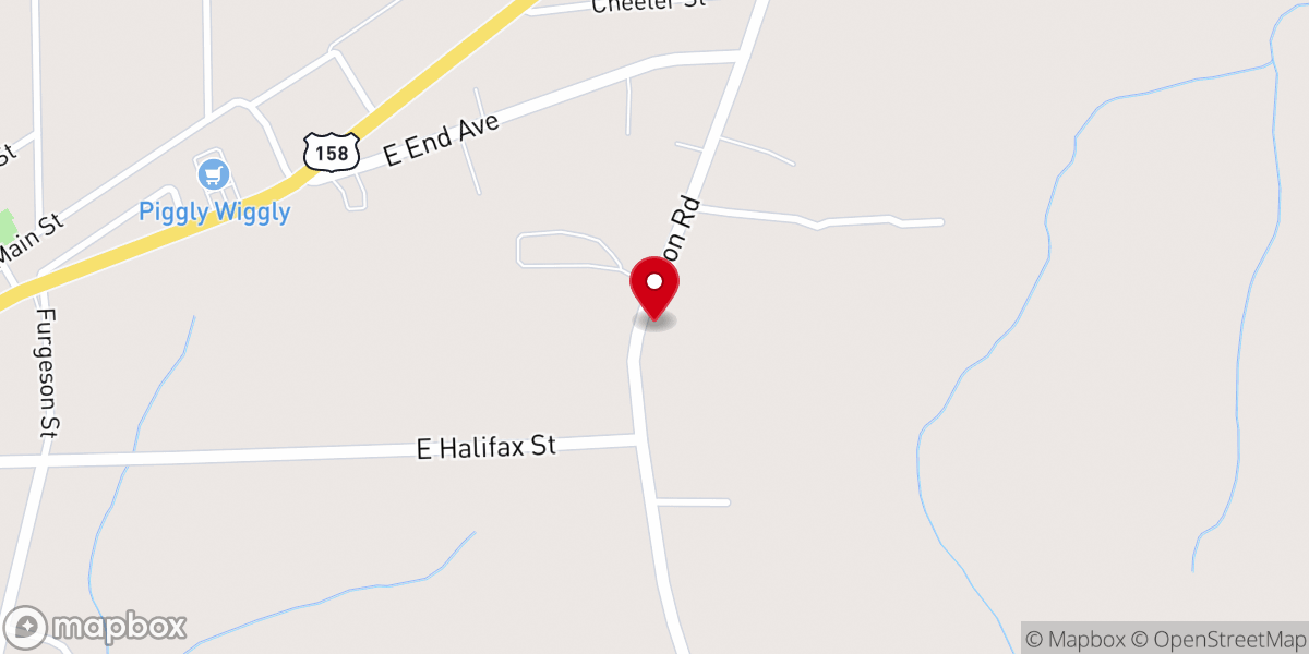 Map showing location of Saint Annas Church Historical Site