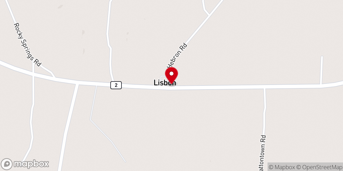 Map showing location of Friendship CME Church