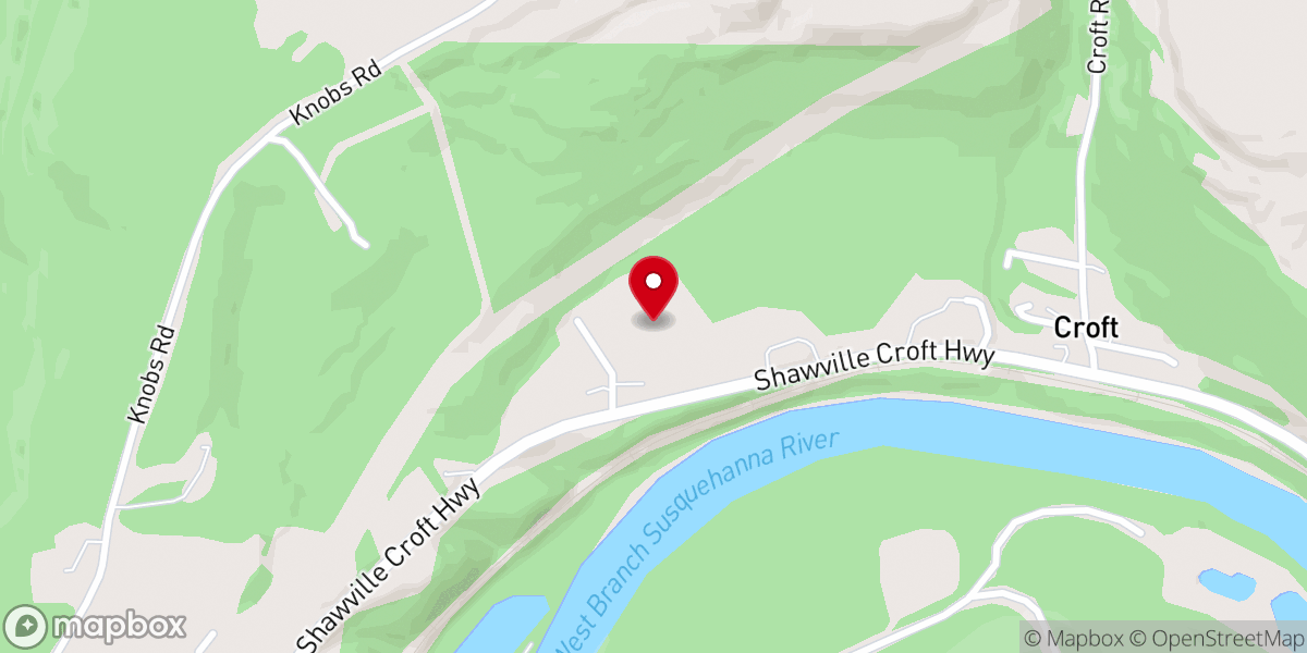 Map showing location of Greater Shawville Parish