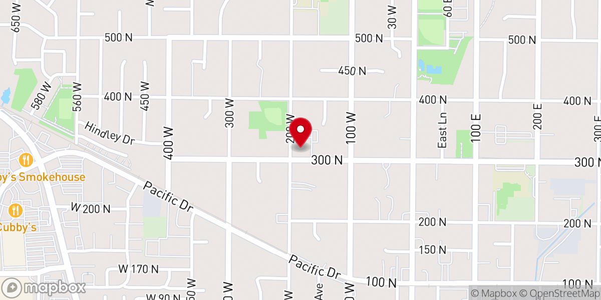 Map showing location of The Northampton House - Weddings and Events