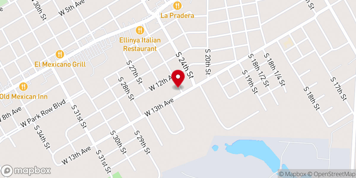 Map showing location of Templo De Avivamiento