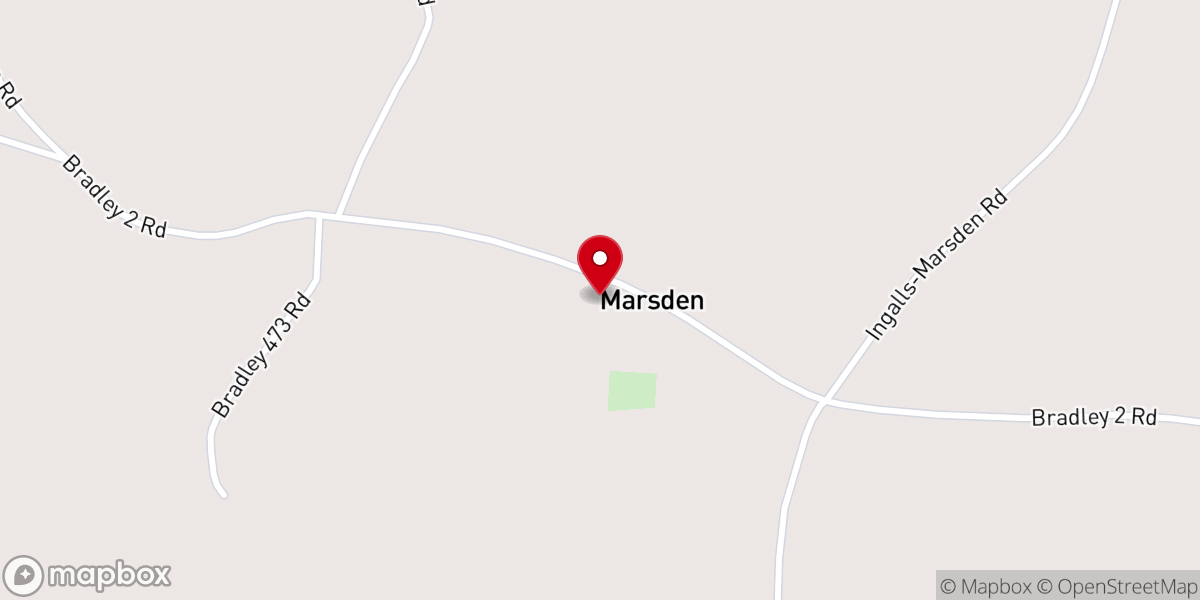 Map showing location of Marsden Methodist Church