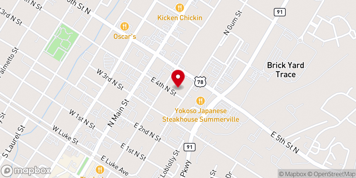 Map showing location of Refuge Bibleway Church