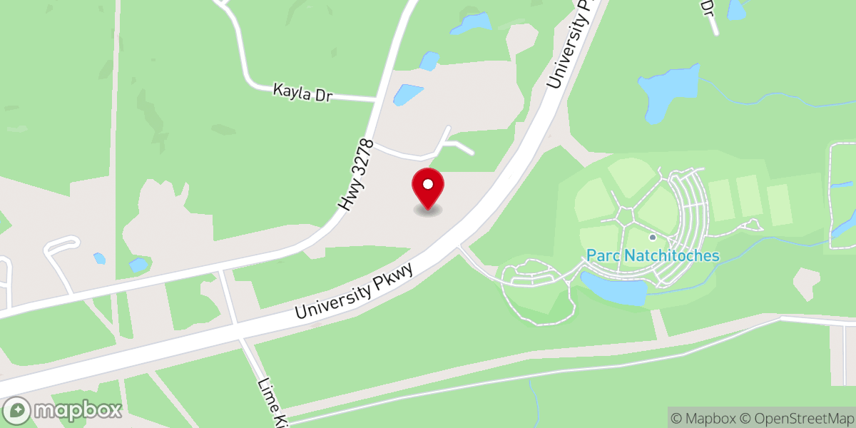 Map showing location of Fountain Of Life Church