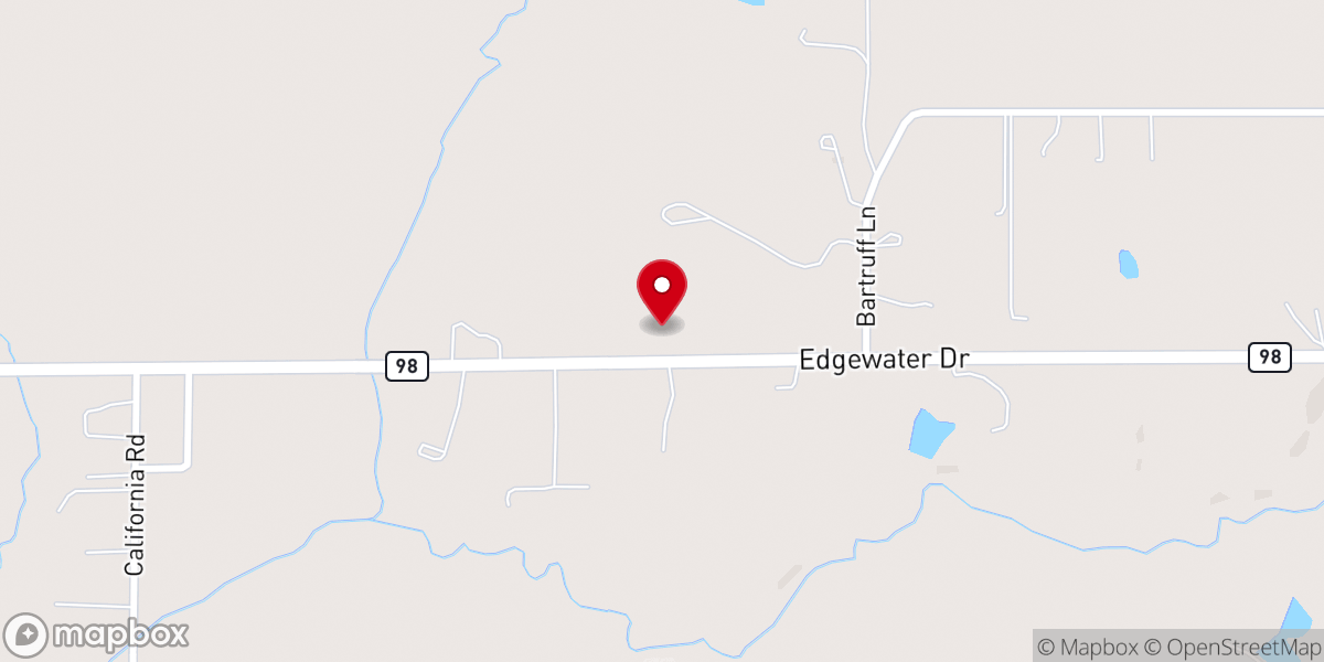Map showing location of The Cross Baptist Church