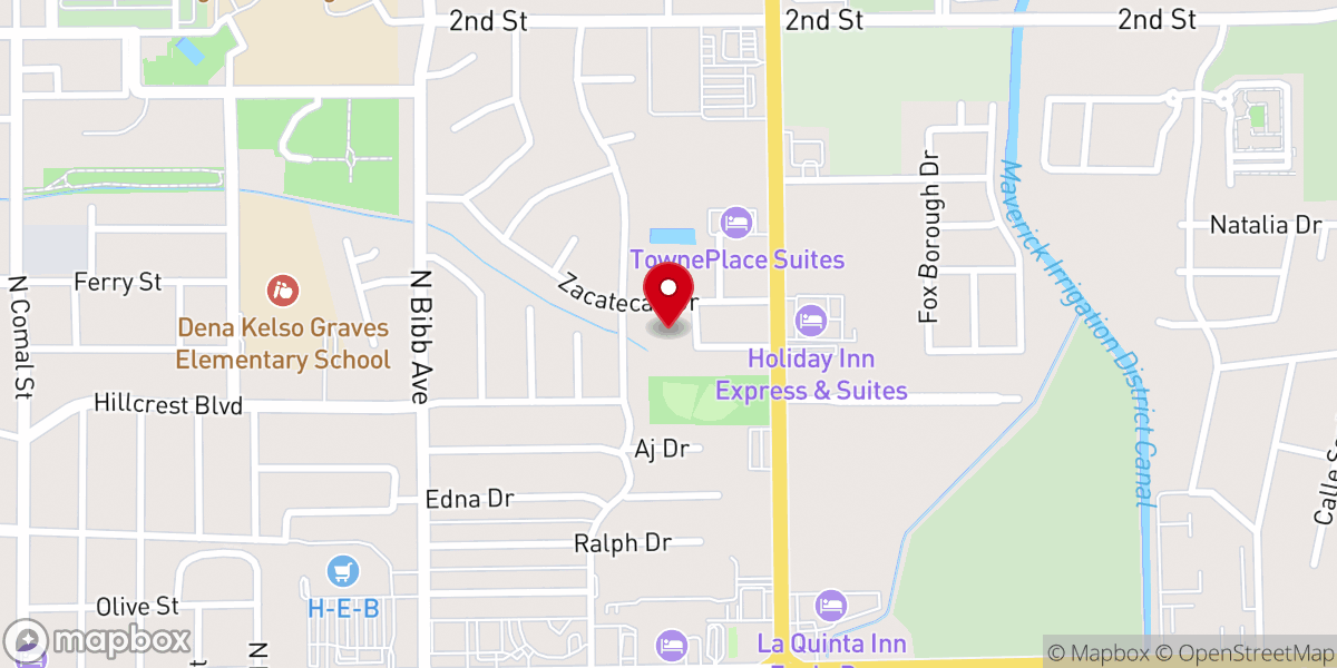 Map showing location of THE POTTER'S HOUSE CHRISTIAN FELLOWSHIP
