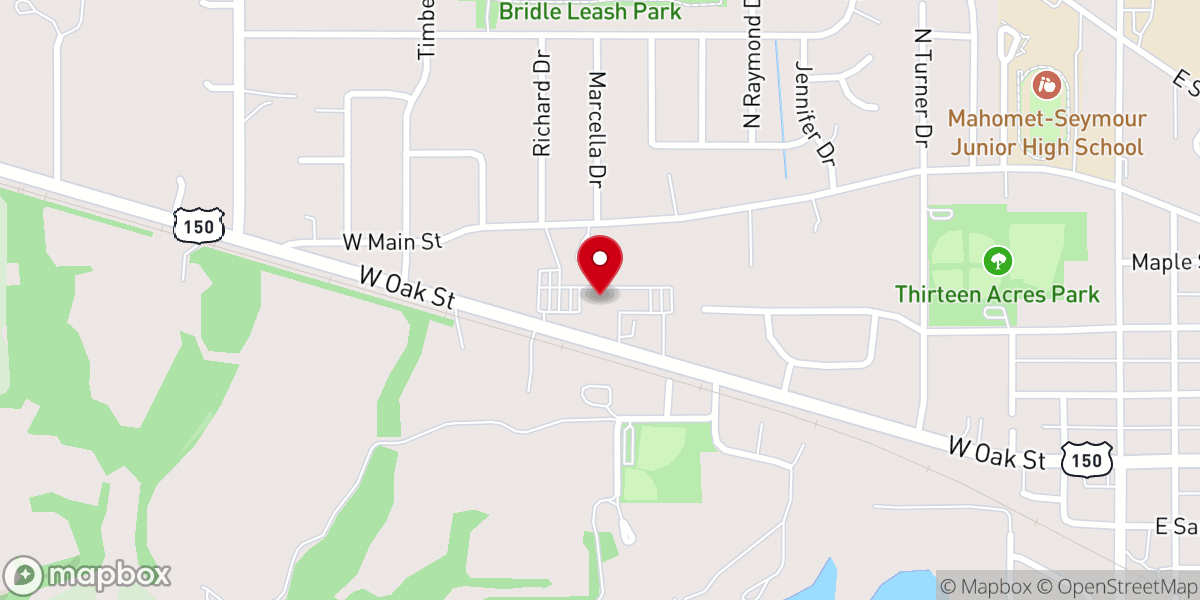 Map showing location of Grace Church