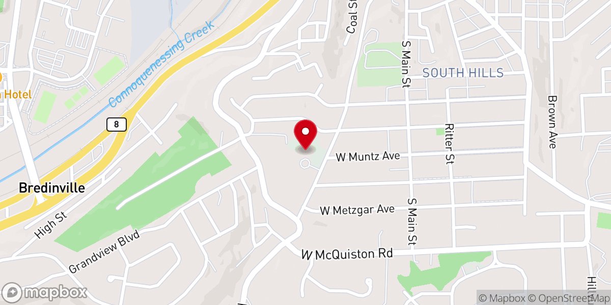 Map showing location of Community Life Church