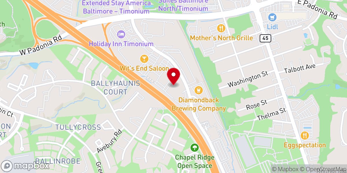 Map showing location of Grace Fellowship Church