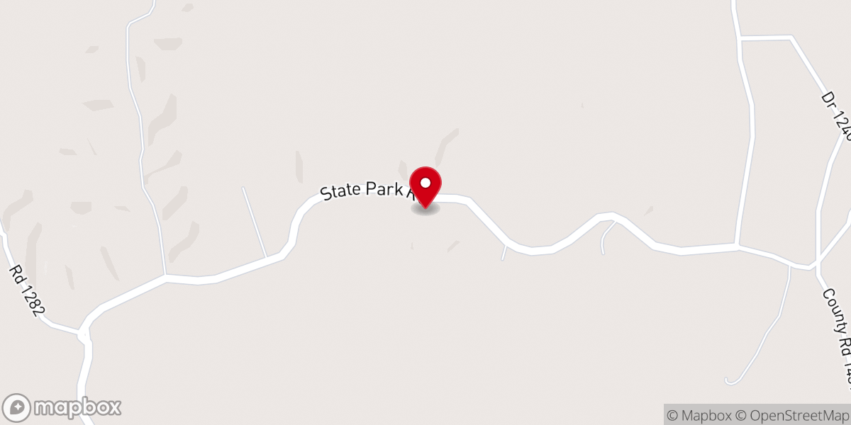 Map showing location of Pleasant Hill Church