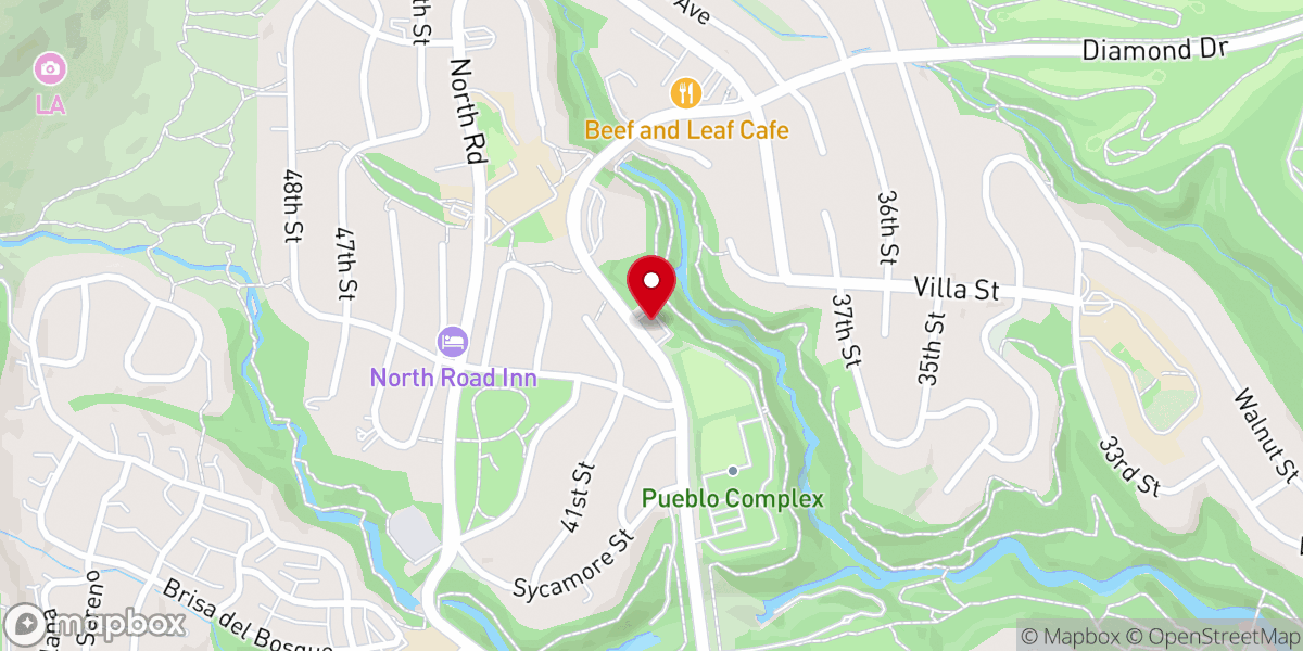 Map showing location of Redeemer Lutheran Church - LCMS