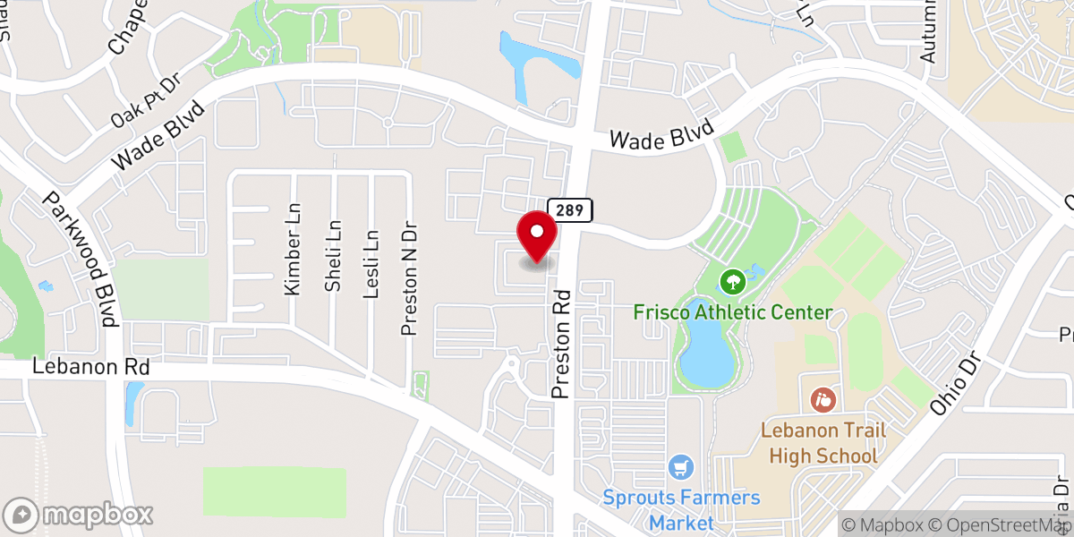 Map showing location of Providence Church