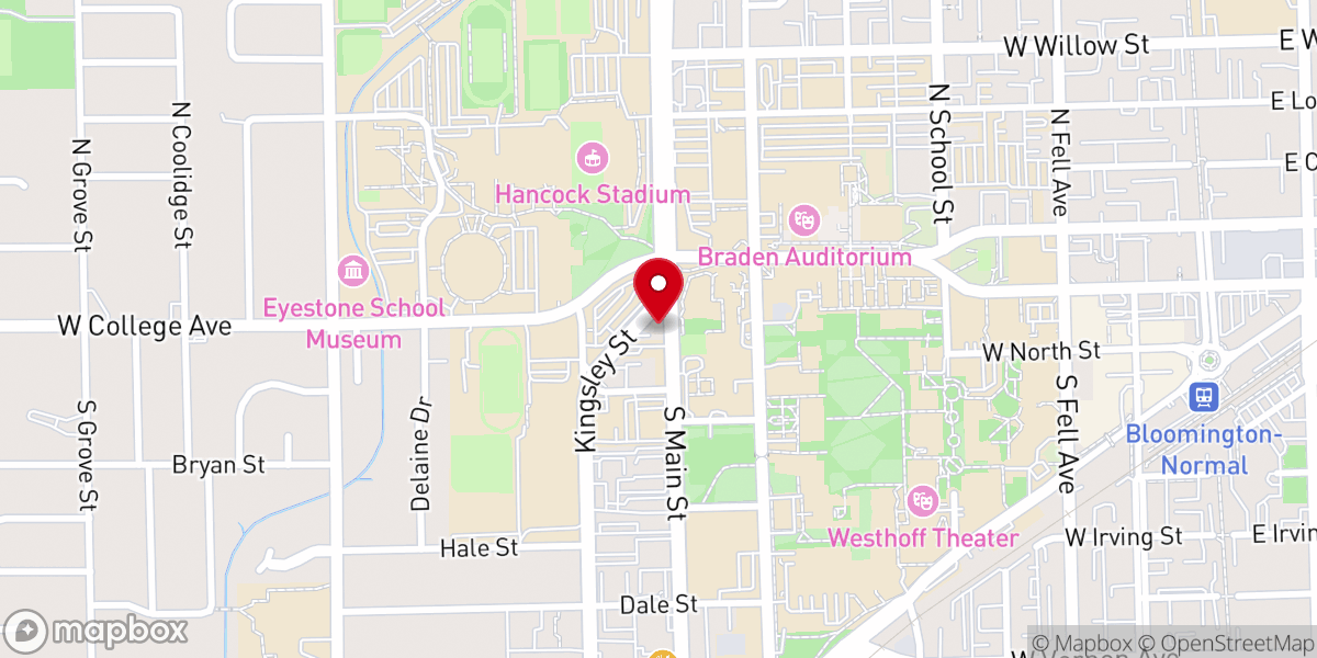 Map showing location of Wittenberg Lutheran Center Lcms