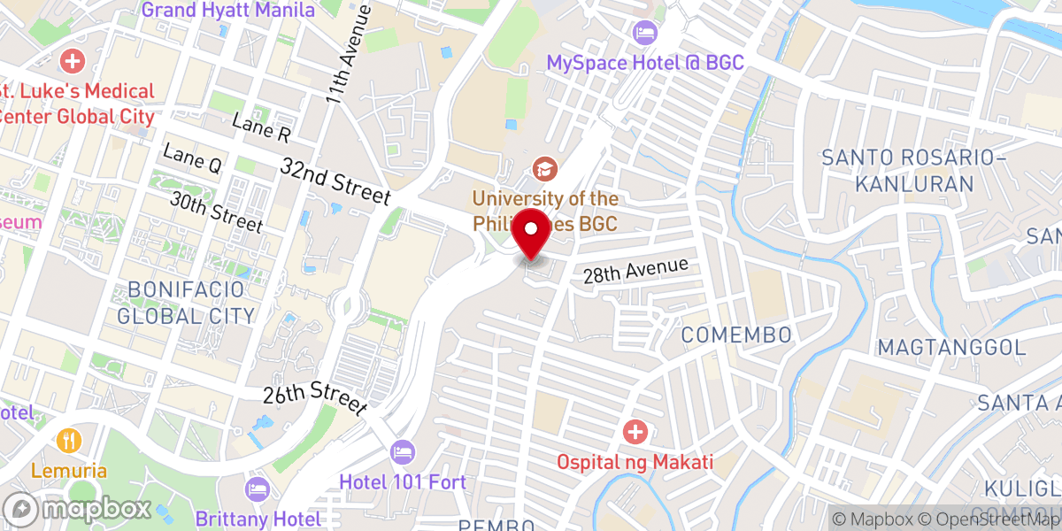 Map showing location of The Lord Our Righteousness Christian Church