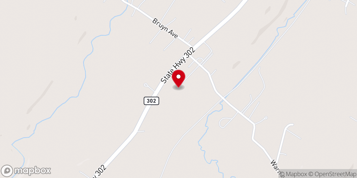 Map showing location of Amazing Grace Fellowship