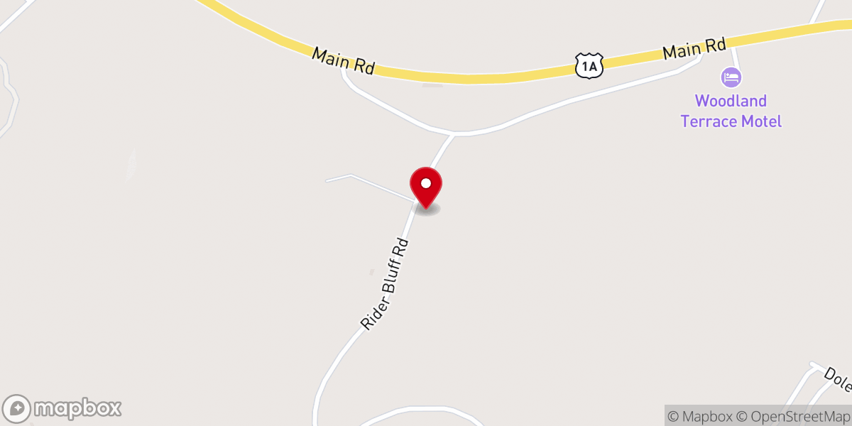 Map showing location of Holden Congregational Church