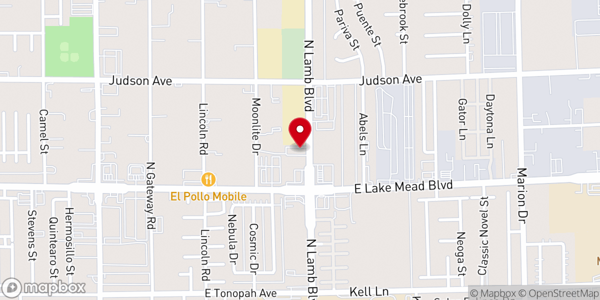 Map showing location of Calvary Chapel Vida Nueva Ministerio Hispano