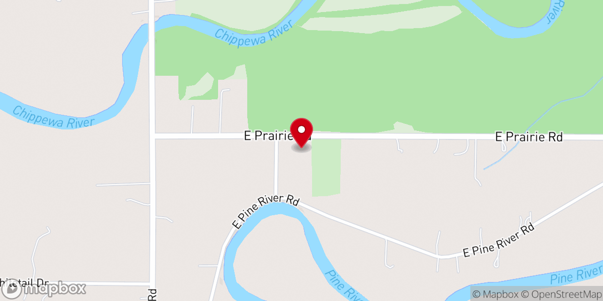 Map showing location of Homer Chapel