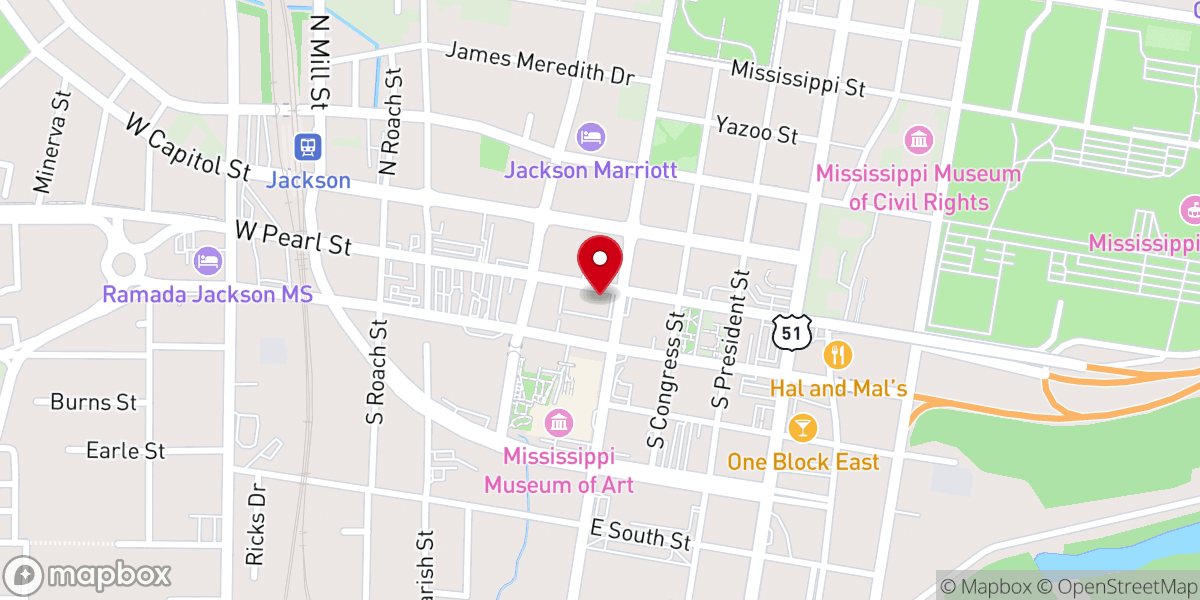 Map showing location of Church At North Shore