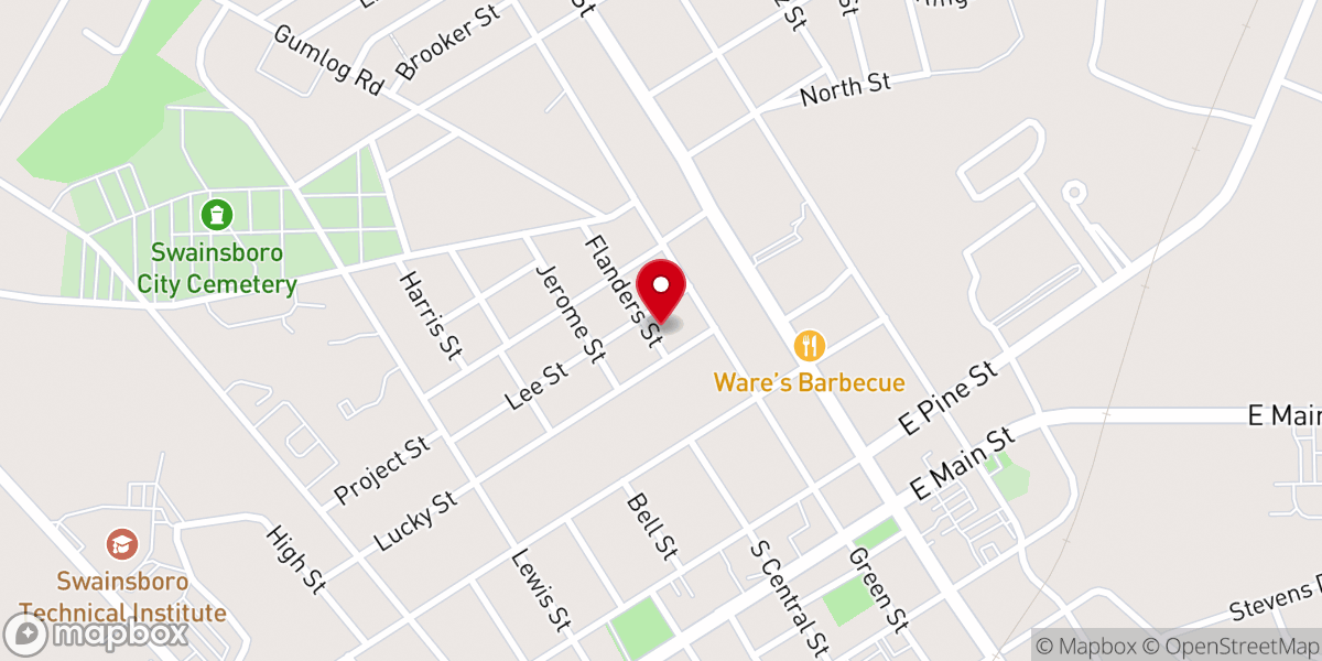 Map showing location of Holiness Church