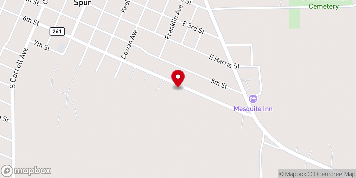 Map showing location of Saint Mary Catholic Church