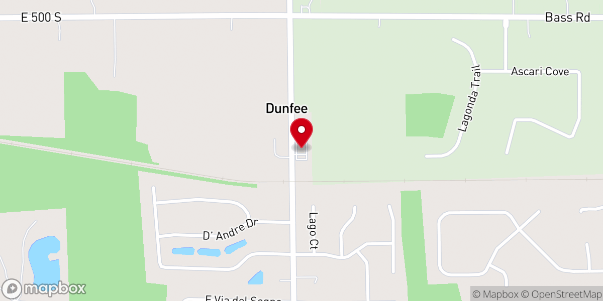 Map showing location of Living Hope Missionary Church